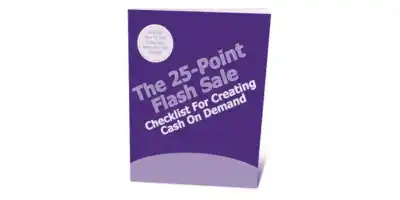 25 Point Flash Sale Checklist